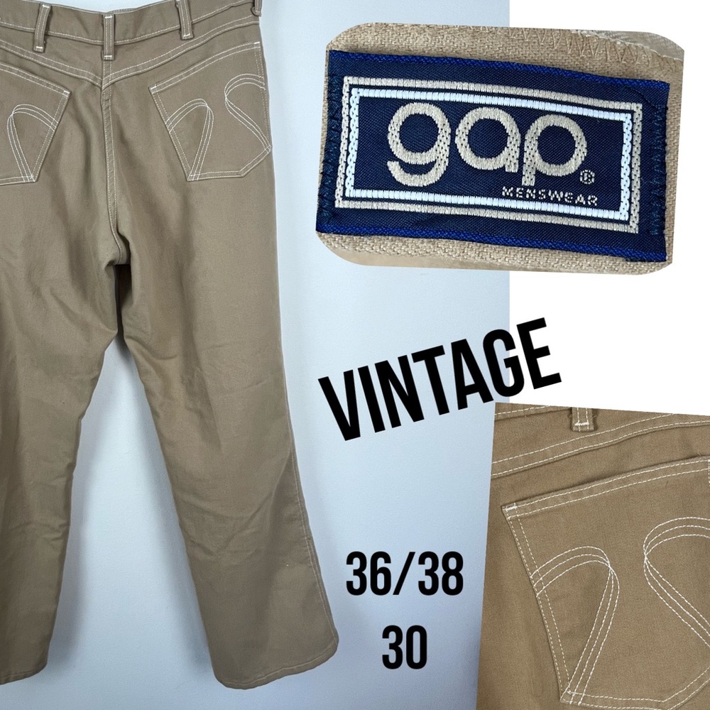  Vintage Gap Chino Pants These Are Amazing! Size Men… Gem
